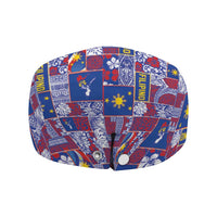 Filipino Maligayang Pasko Jeff Hat Pacific Patchwork Xmas Vibes LT9 - Polynesian Pride