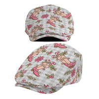 Gray Paniolo Palaka Hawaiian Cowgirl Christmas Jeff Hat - Polynesian Pride