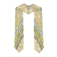 Green Palaka Hawaii Leis Graduation Stole Hawaiian-plaid Elegant Tropical Vibes LT14 - Polynesian Pride