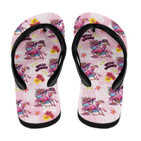 Hawaii Flamingo Hello Summer Flip Flops Hawaiian Quilt Pattern LT9 - Polynesian Pride