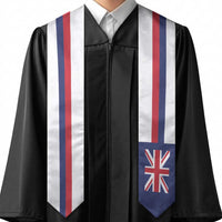 Hawaii Graduation Stole Hawaiian Flag Simple Style