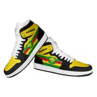 Hawaii Kanaka Maoli High Sneakers AJ1 Flag Inspired