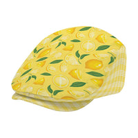 Hawaii Lemon Palaka Jeff Hat Striped Stylized