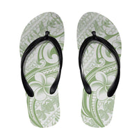 Hawaii Plumeria Lokelani Pikake Lei Flip Flops Oma'oma'o Polynesian Tattoo