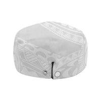 Hawaii Tropical Leaves Jeff Hat Polynesian Pattern