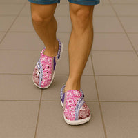 Hawaiian Quilt Pattern Clogs Shoes Sweet Color Mixed - Polynesian Pride