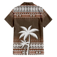 Fiji Hawaiian Shirt Custom Bula Fiji Masi Brown Patterns LT9 - Polynesian Pride
