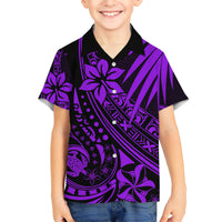 Polynesian Family Matching Outfits Hawaii Turtle Pineapple Red Off Shoulder Long Sleeve Dress And Shirt Family Set Clothes - Polynesian Pride
