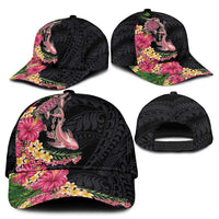 Hawaiian Tropical Plants Turtle and Shark Classic Cap Polynesian Art Tattoo LT03 - Polynesian Pride