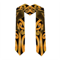Humpback Whale Matariki New Zealand Graduation Stole NZ Maori Paikea Poutama Luxury Gold