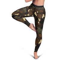 Javanese Batik Semen Leggings Indonesian Traditional Pattern
