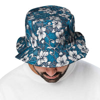 Karakarawa Bula Fiji Bucket Hat Fijian Tapa Seamless Hibiscus - Polynesian Pride