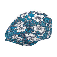 Karakarawa Bula Fiji Jeff Hat Fijian Tapa Seamless Hibiscus - Polynesian Pride