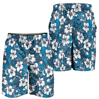 Karakarawa Bula Fiji Shorts for Men Fijian Tapa Seamless Hibiscus - Polynesian Pride