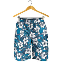 Karakarawa Bula Fiji Shorts for Men Fijian Tapa Seamless Hibiscus - Polynesian Pride