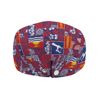 Kiribati Tekeraoi n te Kiritimati Jeff Hat Pacific Patchwork Xmas Vibes - Polynesian Pride