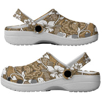 Kuvui Bula Fiji Clogs Shoes Fijian Tapa Seamless Hibiscus - Polynesian Pride