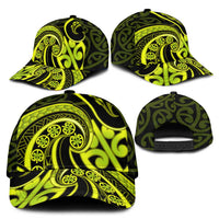 Lime Green New Zealand Mangopare Classic Cap Aotearoa Maori Koru Style LT14 - Polynesian Pride