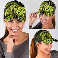 Lime Green New Zealand Mangopare Classic Cap Aotearoa Maori Koru Style LT14 - Polynesian Pride