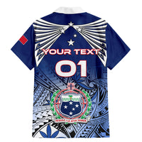 Custom Samoa Rugby Family Matching Mermaid Dress and Hawaiian Shirt Toa Samoa Myriad Patterns LT01 - Polynesian Pride