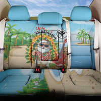 Hawaii Golf Christmas Back Car Seat Cover Mele Kalikimaka Funny Golfer Santa LT01 One Size Blue - Polynesian Pride
