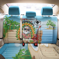 Hawaii Golf Christmas Back Car Seat Cover Mele Kalikimaka Funny Golfer Santa LT01 - Polynesian Pride