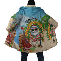 Personalized Hawaii Golf Christmas Cloak Mele Kalikimaka Funny Golfer Santa LT01 - Polynesian Pride