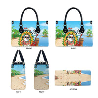 Hawaii Golf Christmas Leather Bag Mele Kalikimaka Funny Golfer Santa LT01 - Polynesian Pride