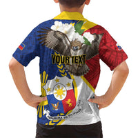 Personalized Philippines Family Matching Summer Maxi Dress and Hawaiian Shirt Filipino Araw ng Kalayaan LT01 - Polynesian Pride