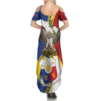Personalized Philippines Family Matching Summer Maxi Dress and Hawaiian Shirt Filipino Araw ng Kalayaan LT01 - Polynesian Pride