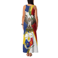 Personalized Philippines Family Matching Tank Maxi Dress and Hawaiian Shirt Filipino Araw ng Kalayaan