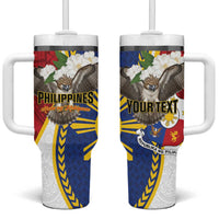 Personalized Philippines Tumbler With Handle Filipino Araw ng Kalayaan