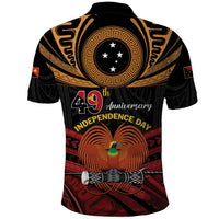 Papua New Guinea Bird of Paradise Polo Shirt 16 September 1975 Independence Day Anniversary