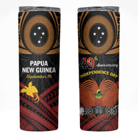 Papua New Guinea Bird of Paradise Skinny Tumbler 16 September 1975 Independence Day Anniversary