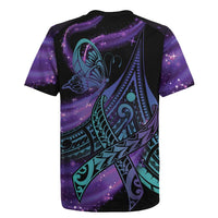 In September We Wear Teal And Purple Rugby Jersey Magic Ribbon Semicolon