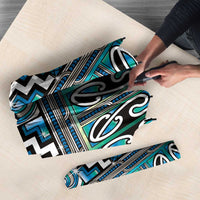 Maori Matariki Umbrella Green Galaxy Aesthetic Koru Art