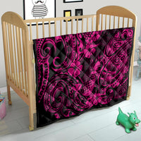 Hawaii Pineapple Quilt Paradise Flowers Pacific With Pink Polynesian Tribal LT01 - Polynesian Pride