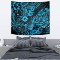 Hawaii Pineapple Tapestry Polynesian Pattern Sky Blue Version LT01 - Polynesian Pride