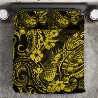Hawaii Pineapple Bedding Set Polynesian Pattern Yellow Version LT01 Yellow - Polynesian Pride