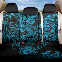 Hawaii Shark Back Car Seat Cover Polynesian Pattern Sky Blue Version LT01 One Size Blue - Polynesian Pride