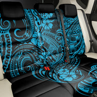 Hawaii Shark Back Car Seat Cover Polynesian Pattern Sky Blue Version LT01 - Polynesian Pride