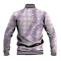 Pua Kalaunu Lei Baseball Jacket Palaka Pattern LT01 - Polynesian Pride