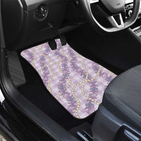 Pua Kalaunu Lei Car Mats Palaka Pattern LT01 - Polynesian Pride