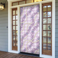 Pua Kalaunu Lei Door Cover Palaka Pattern LT01 - Polynesian Pride