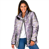 Pua Kalaunu Lei Padded Jacket Palaka Pattern