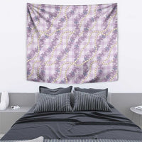 Pua Kalaunu Lei Tapestry Palaka Pattern LT01 - Polynesian Pride