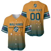 Custom Rugby Australia Baseball Jersey Junior Wallabies Go Champions