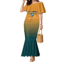 Custom Rugby Australia Mermaid Dress Junior Wallabies Go Champions