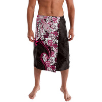 Monstera Plumeria Flowers Pink Lavalava Polynesian Pattern LT01 Pink - Polynesian Pride