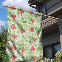 Anthurium Pikake Ti Leaf Palaka Garden Flag Green Version LT01 - Polynesian Pride